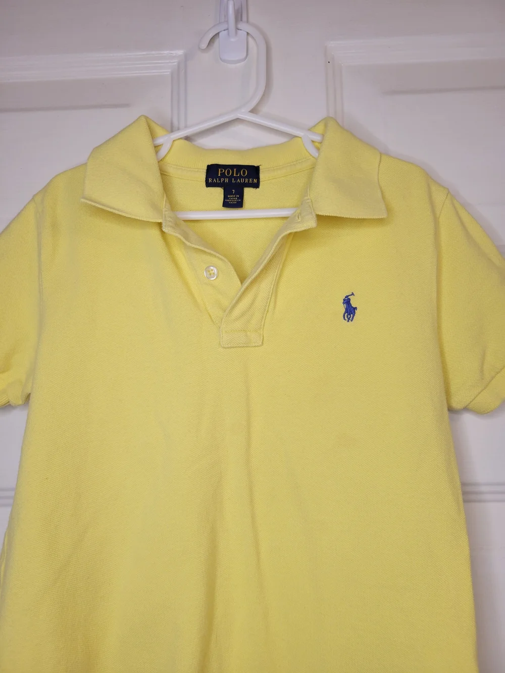 Polo by Ralph Lauren Lemon Yellow Boy's Classic Polo